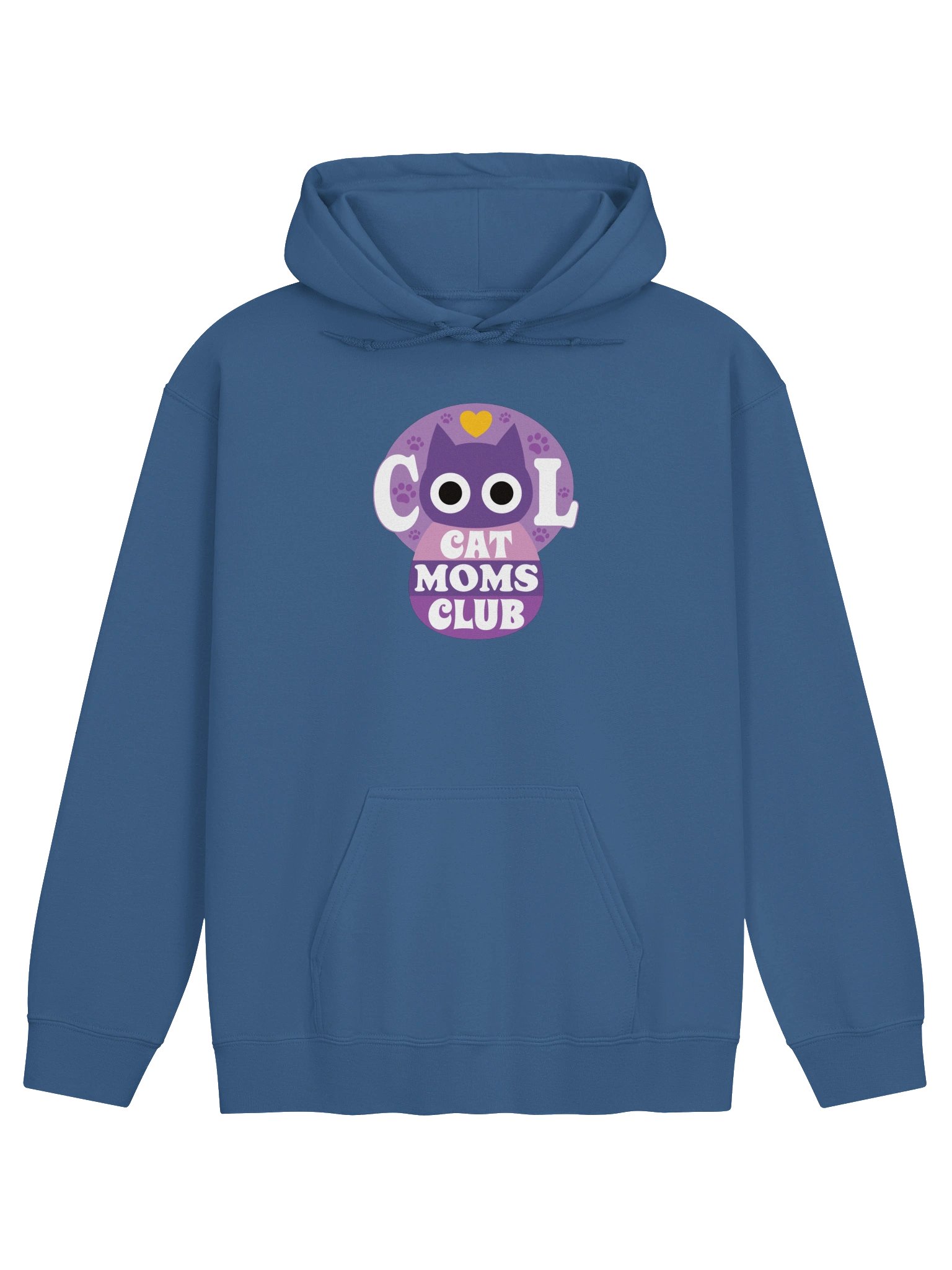 Cool Cat Moms Club 1 - Unisex Adult Hoodie product image (1)