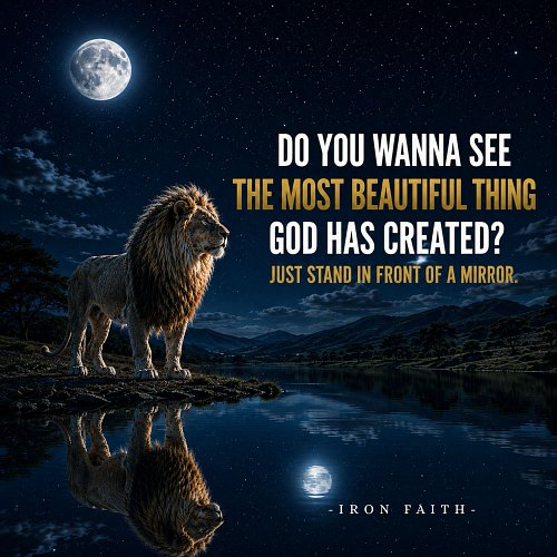 You’re beautiful…