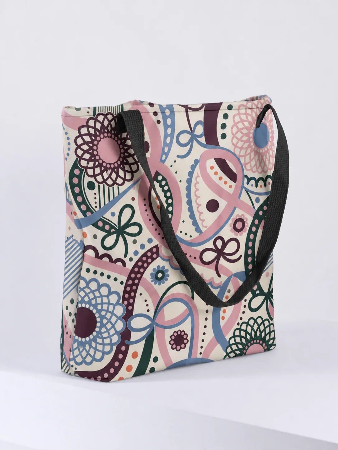 WAYLARO Ribbon Grid Tote product image (1)