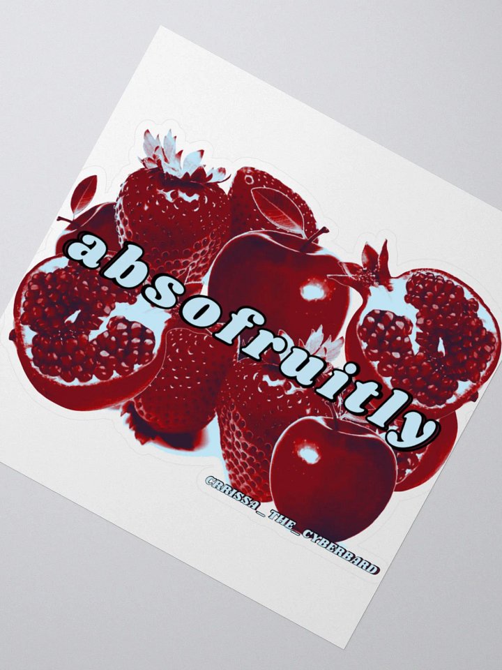 Crrissa - Absofruitly - Sticker product image (2)