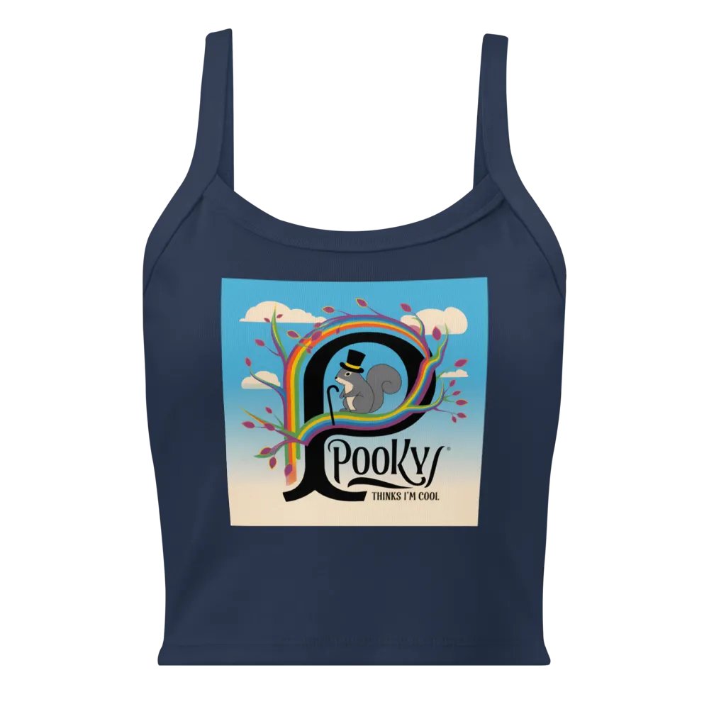 Pooky's Whimsical Squirrel Tank product image (1)
