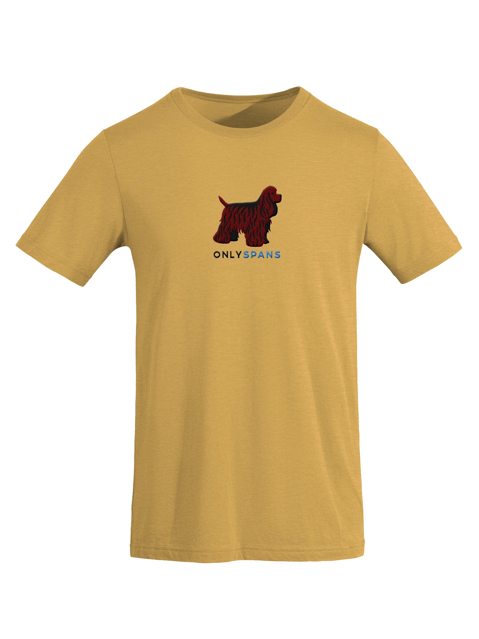Only Spans T-Shirt(Embroidered) of an American Cocker Spaniel(Liver) product image (56)