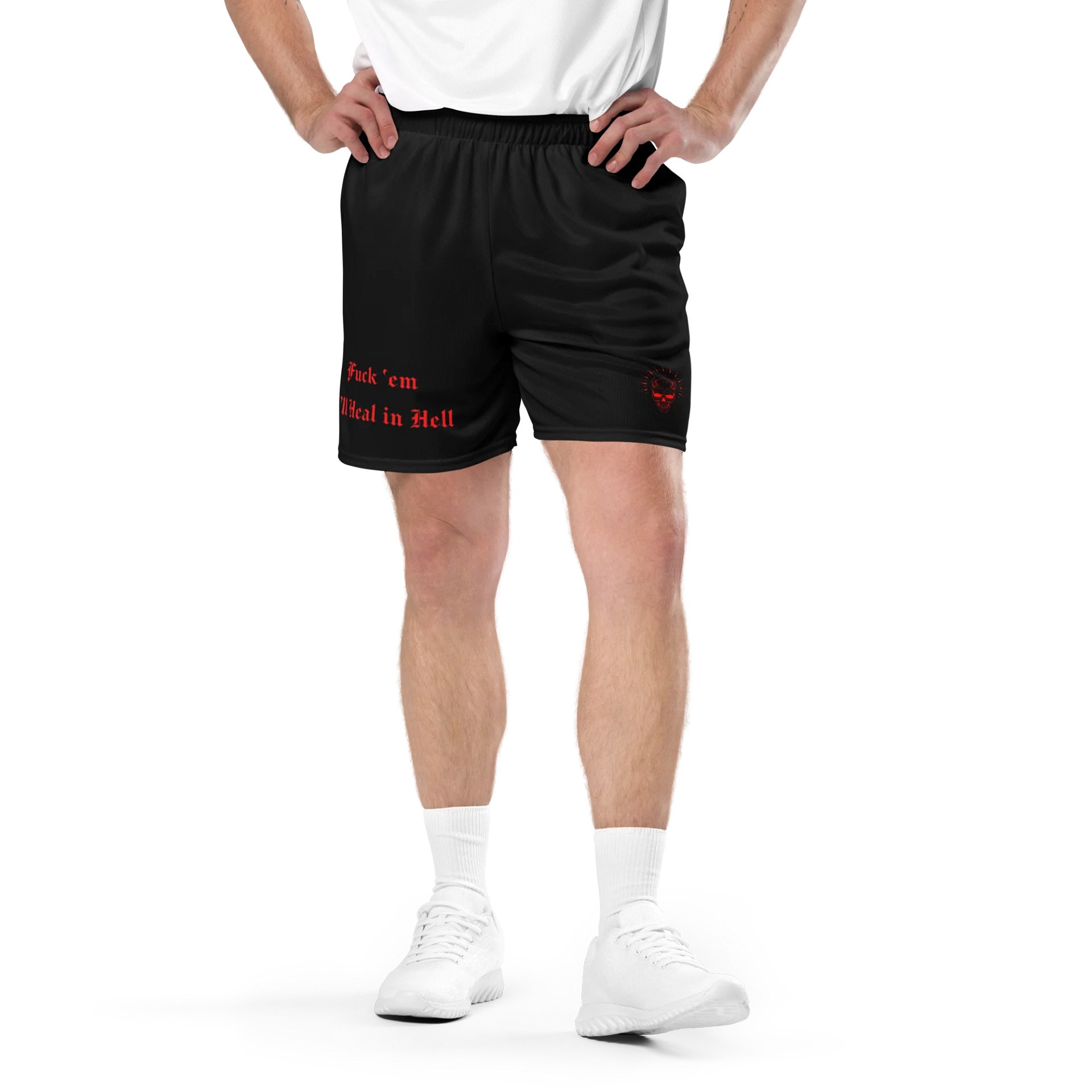 Heal in Hell Gym Shorts product image (3)