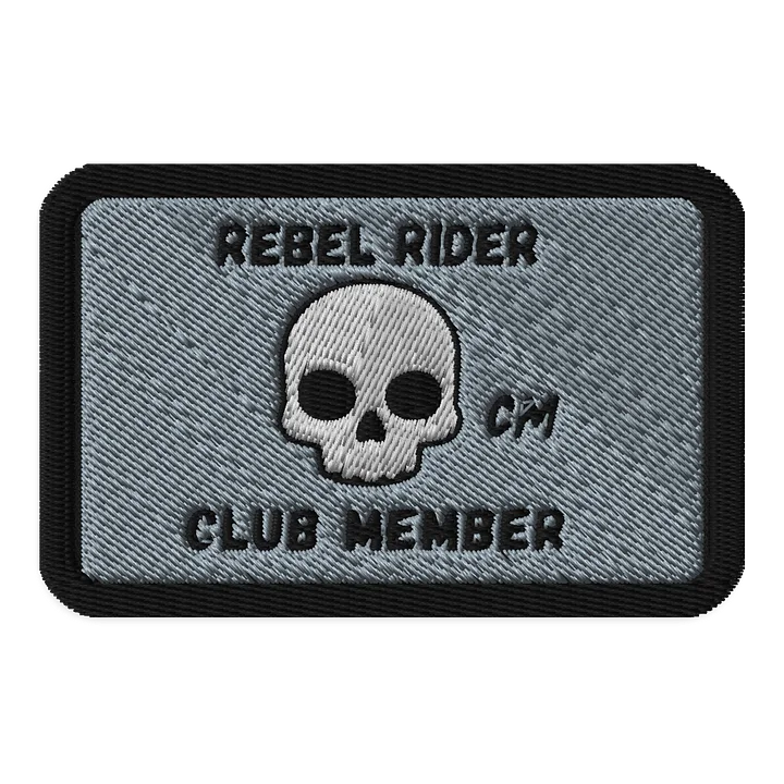 Rebel Rider Club Member Patch product image (1)