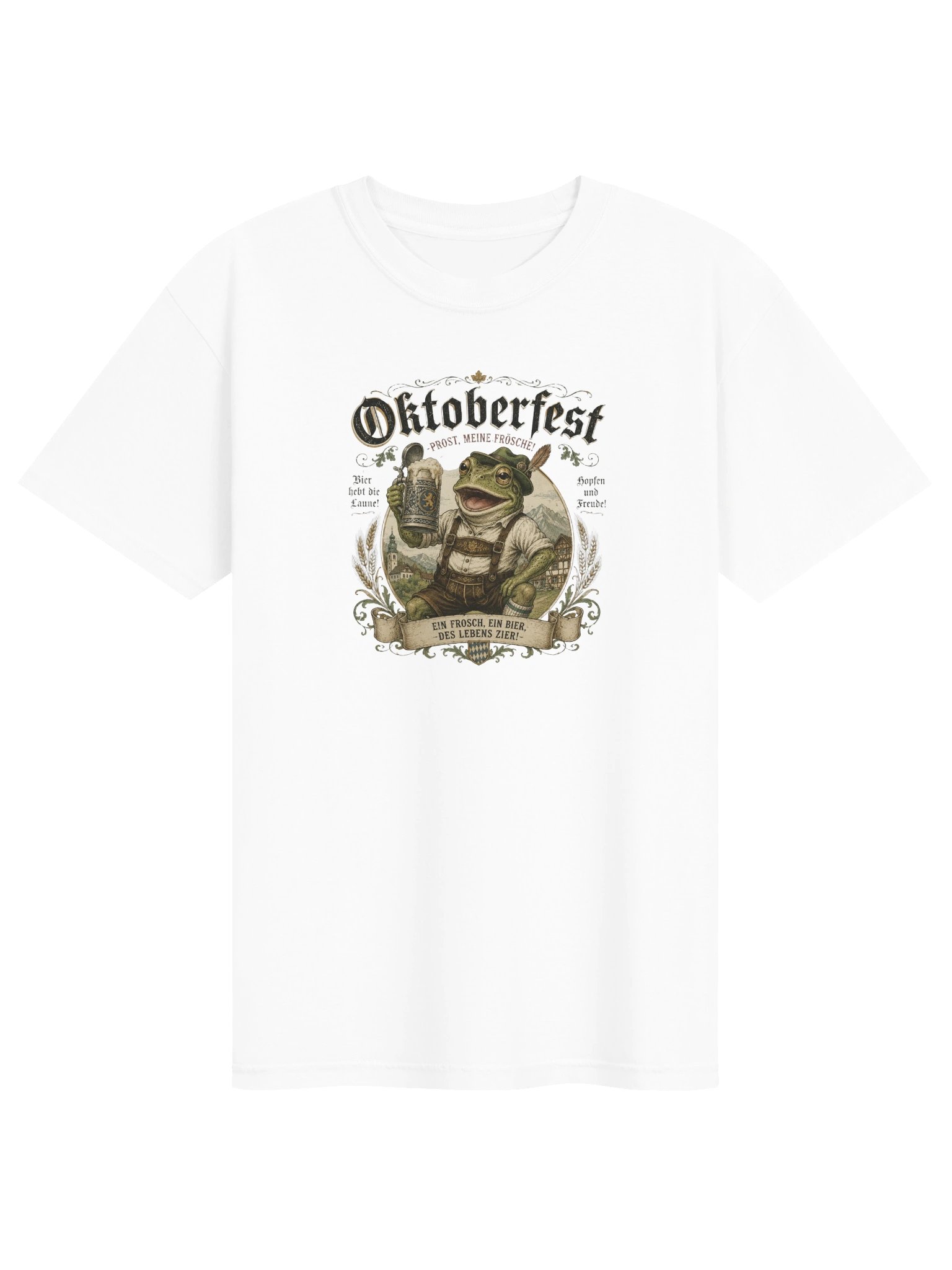 Oktoberfest Frog Prost Tee product image (201)