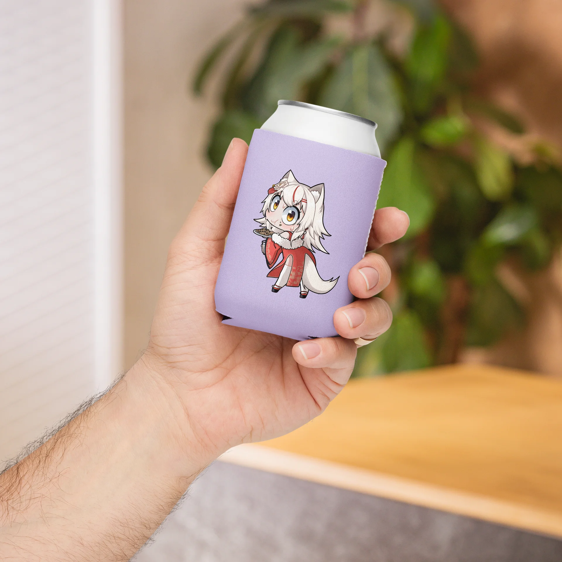 Caught! Coozie with Rose Logo product image (5)