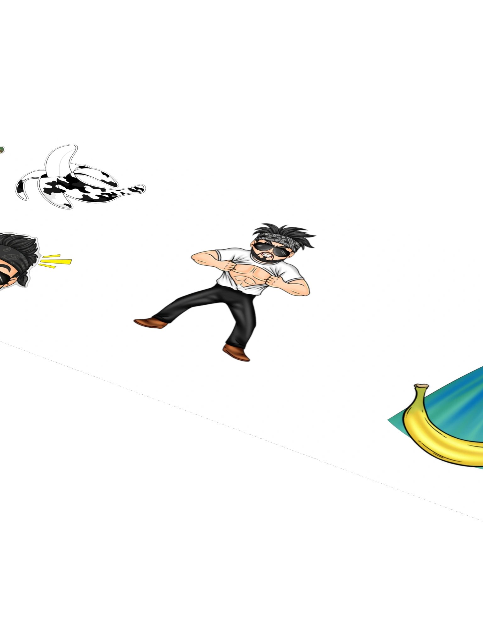 Banana Army Stickers product image (4)