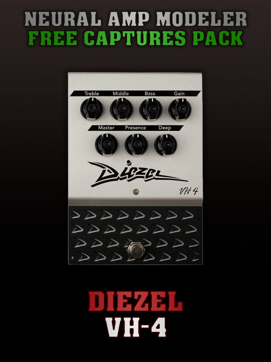 Dizzy VH4 Pedal | Free Captures Pack | NAM product image (1)