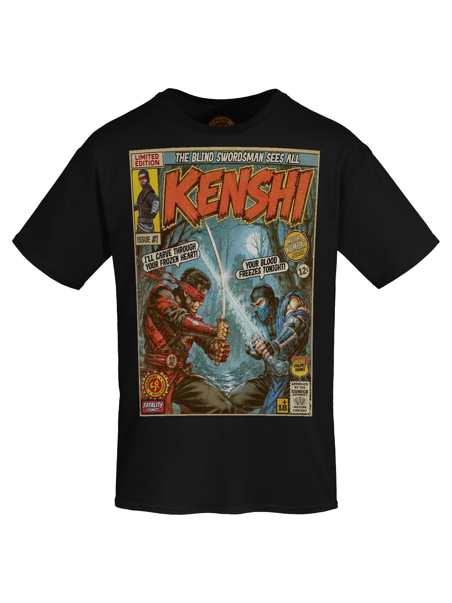 Mortal Kombat Kenshi Comic Art T-Shirt product image (5)