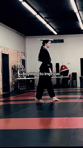 A black belt mindset means staying a white belt at heart. 🥋

#blackbelt #martialarts #girlsthatfight #taekwondogirl #karategirl