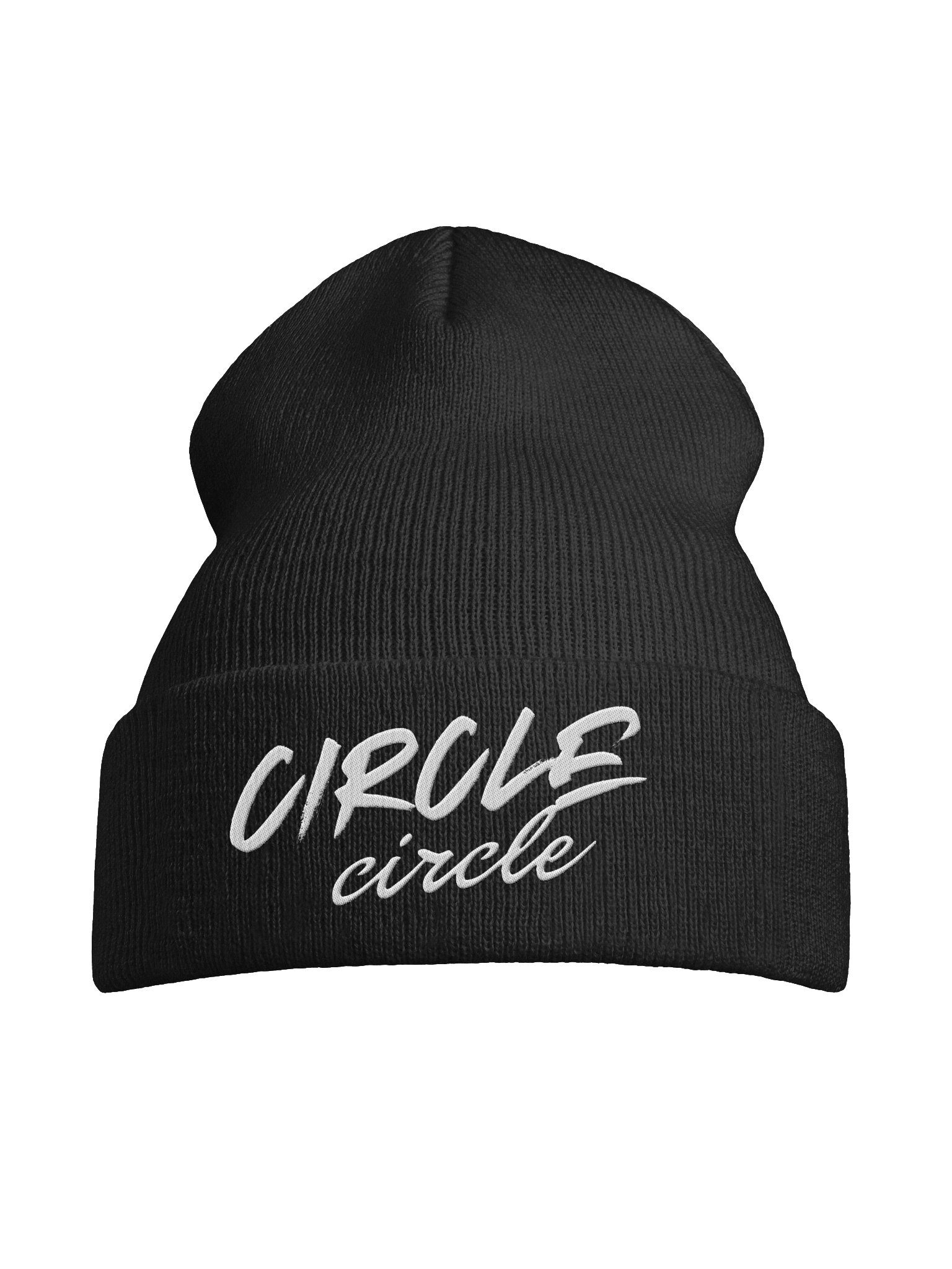 Circle Wordmark Cuffed Beanie product image (67)