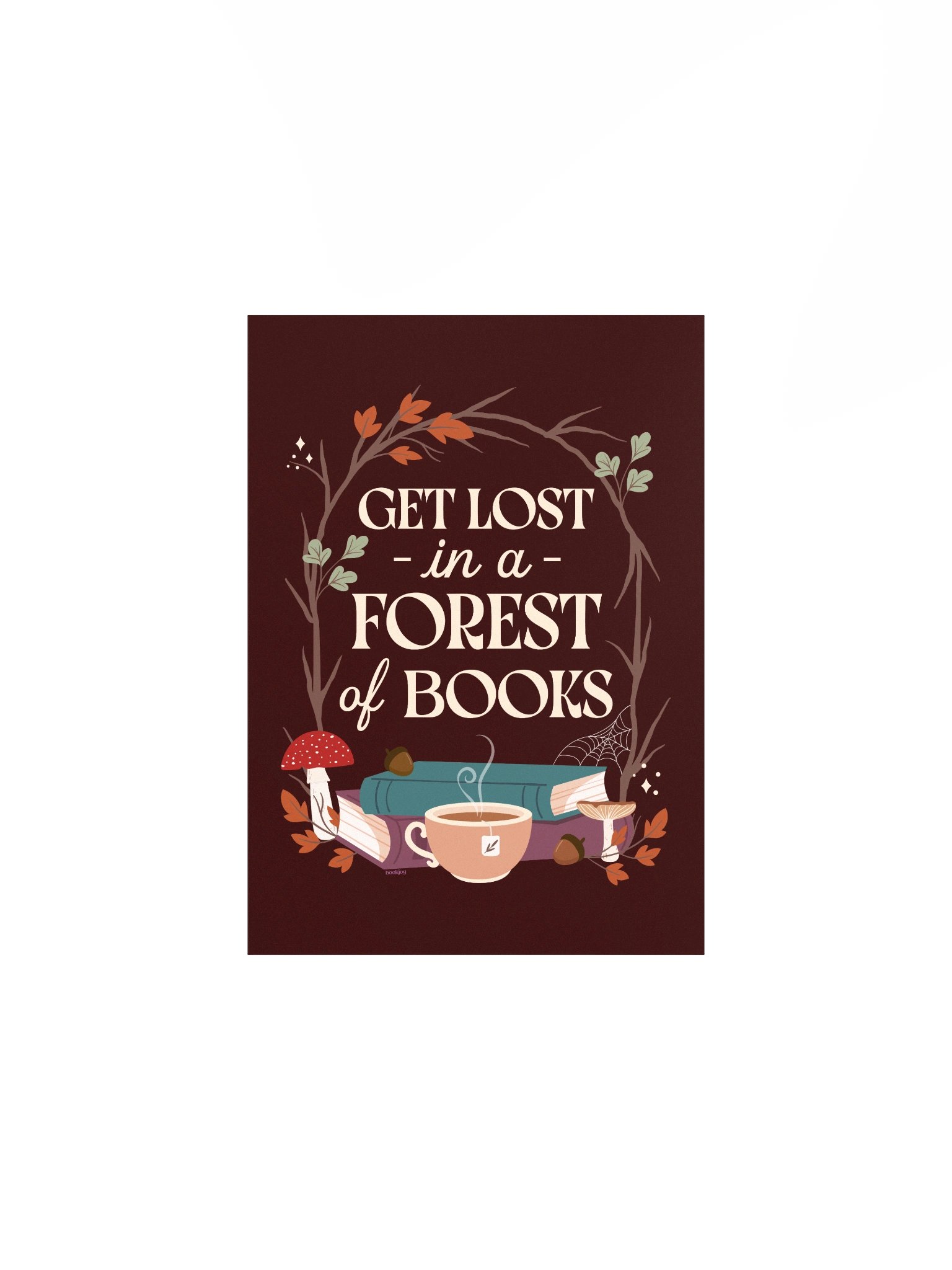 Get Lost in a Forest of Books Print product image (1)