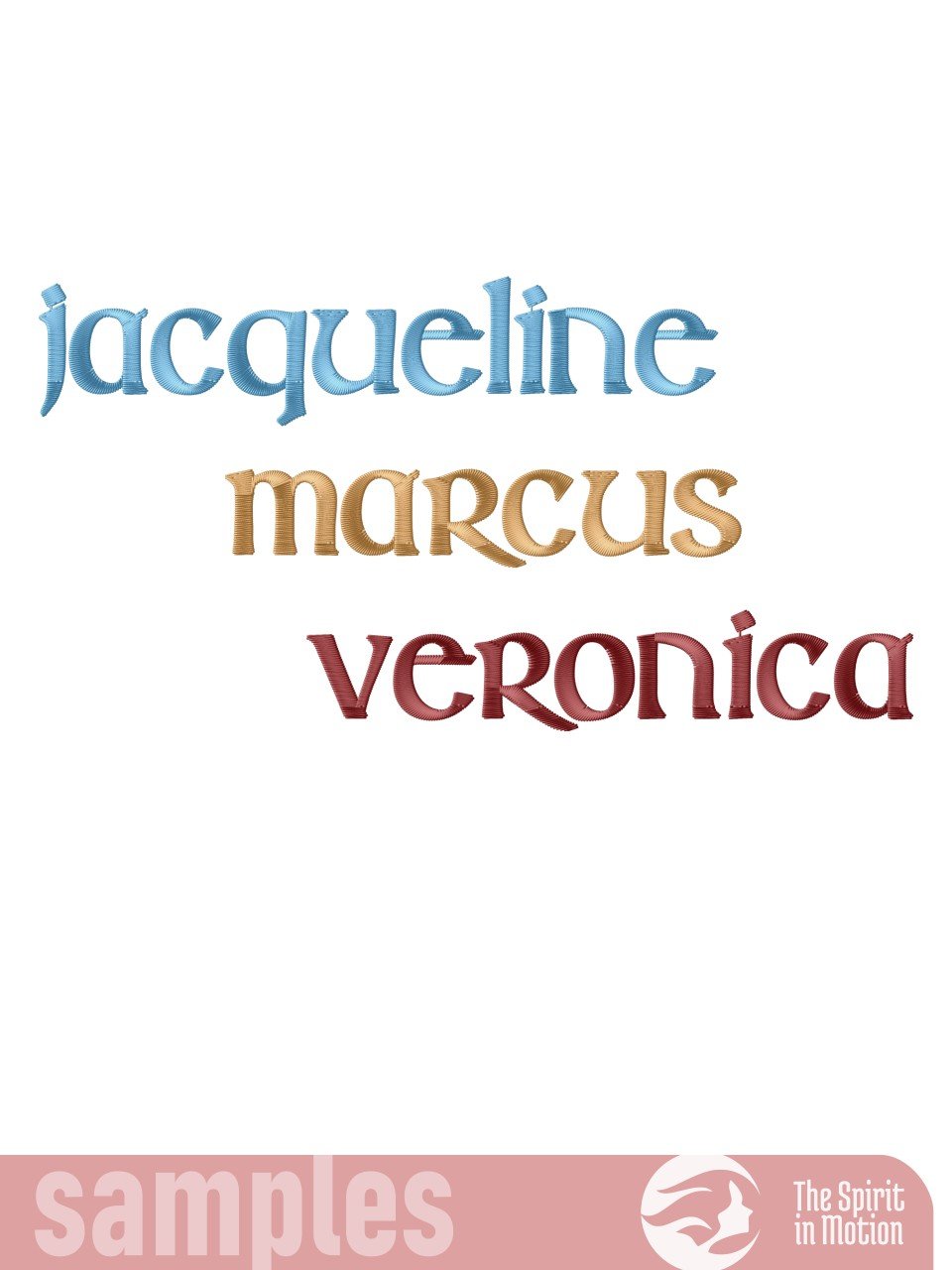 Irish Uncial Machine Embroidery Font | PES, BX, DST product image (4)