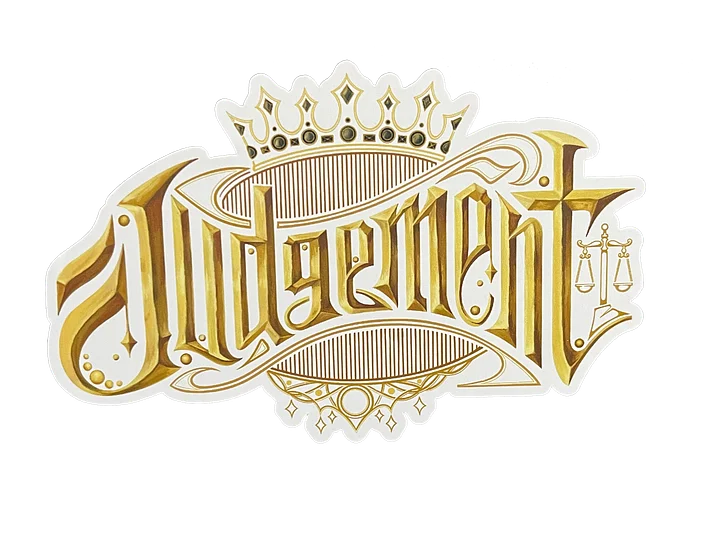Judgement Sticker Logo product image (2)