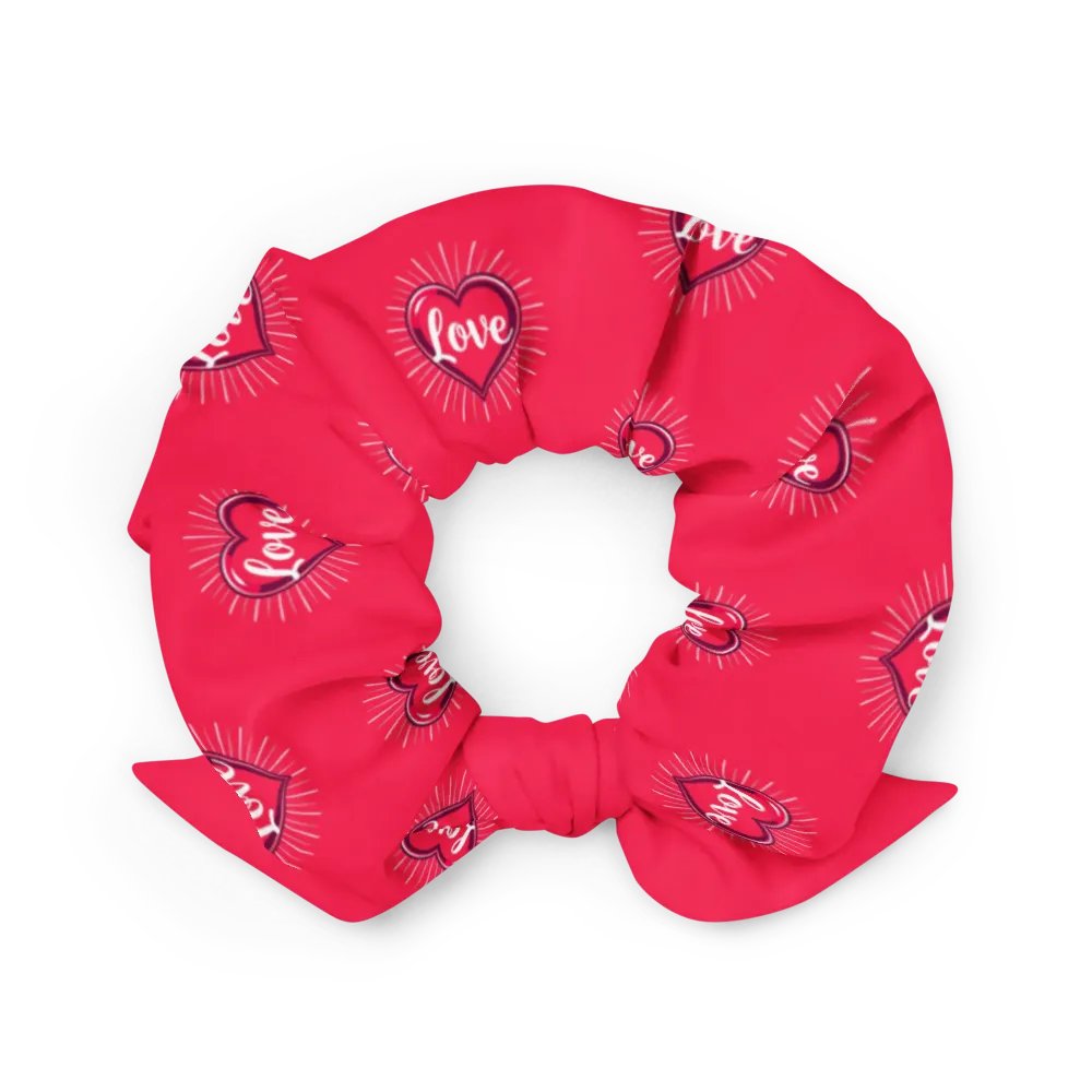 Radiant Love All-Over Print Scrunchie product image (2)
