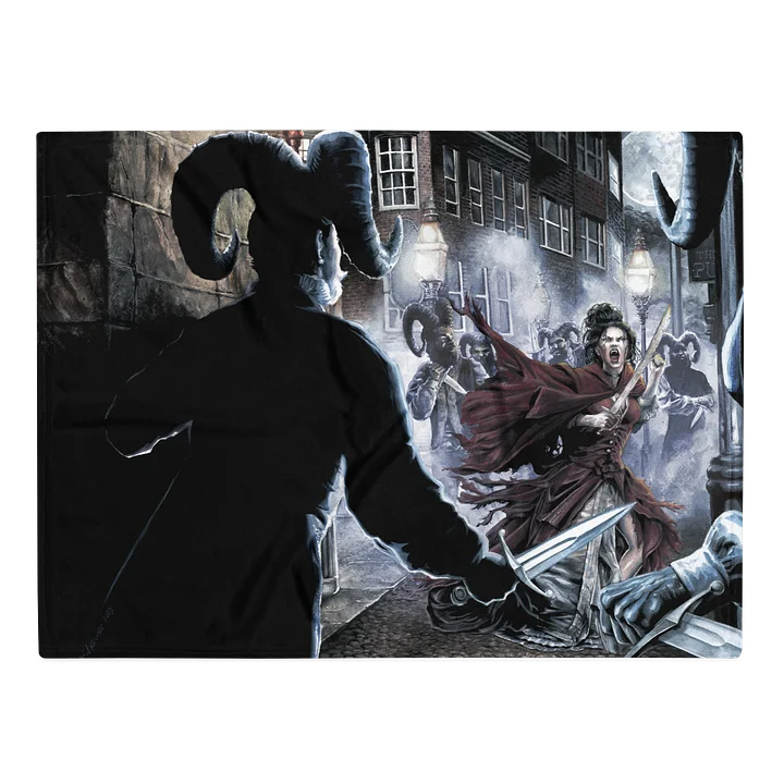 The Vampires of 1863 Throw Blanket product image (2)