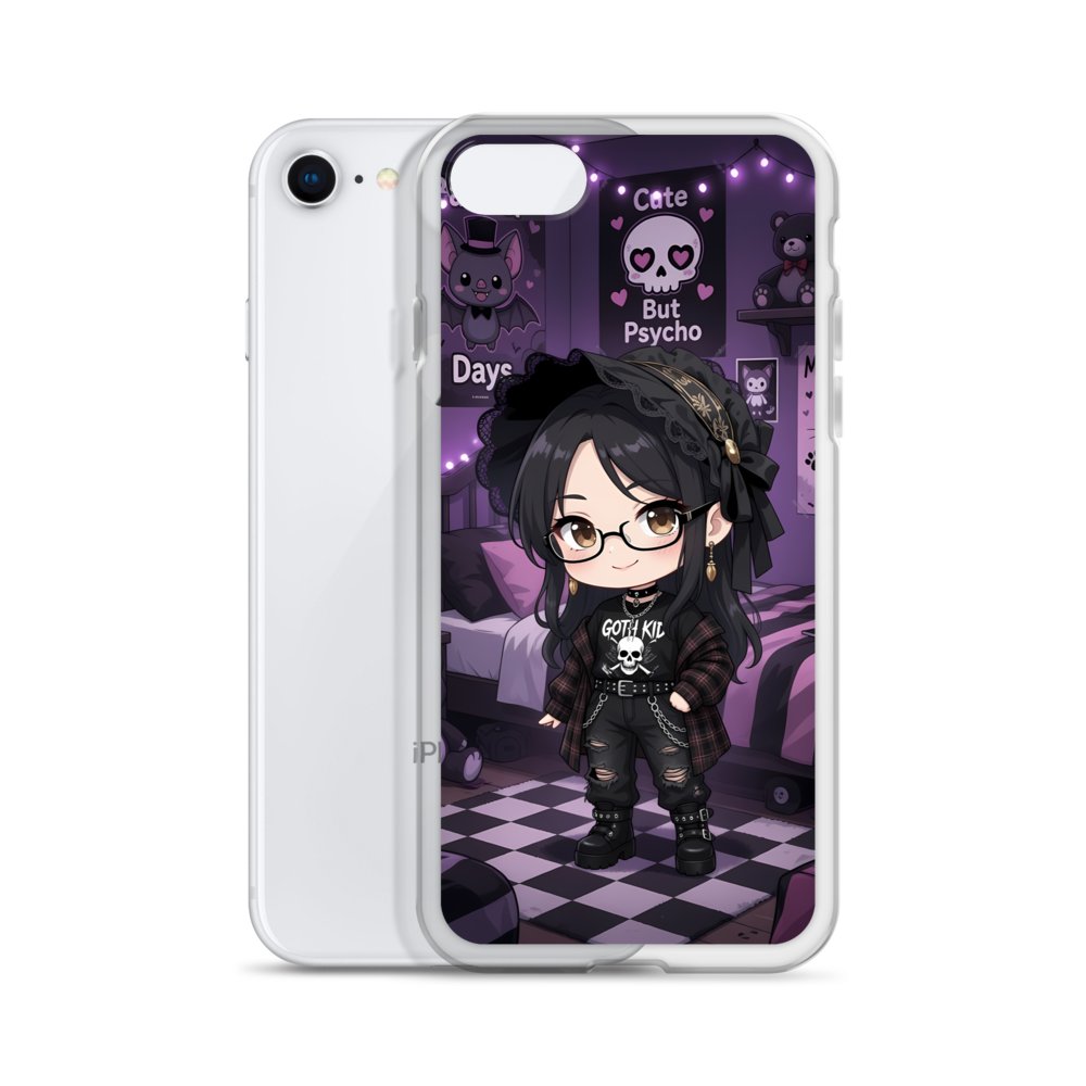 Lepus Ferox — Cozy Goth Severina — Clear Case for iPhone® product image (2)
