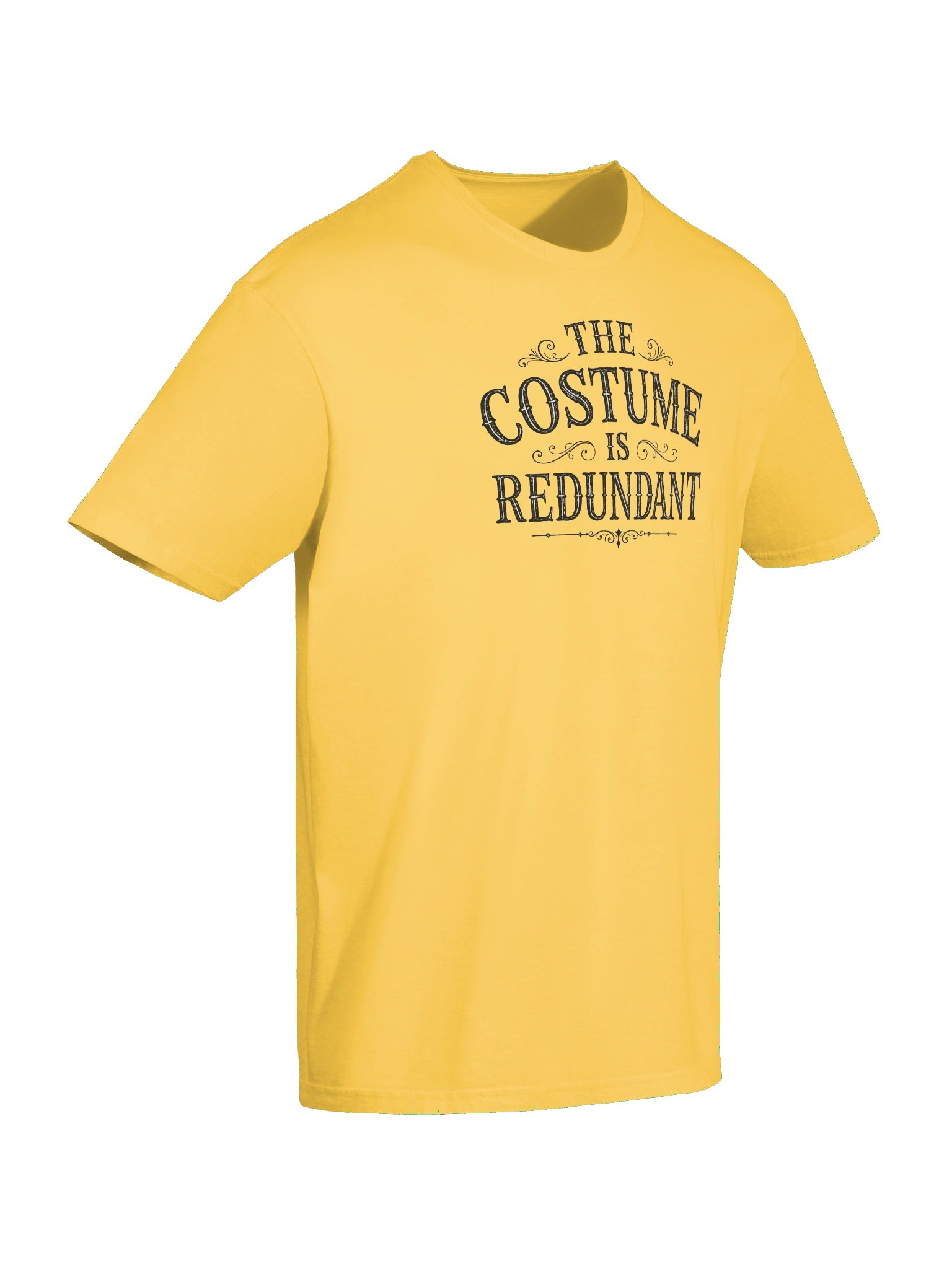 THE COSTUME IS REDUNDANT Halloween Unisex Cotton Softstyle T-Shirt product image (6)