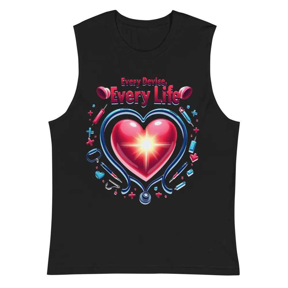 EVERY DEVICE EVERY LIFE Muscle Tank product image (3)