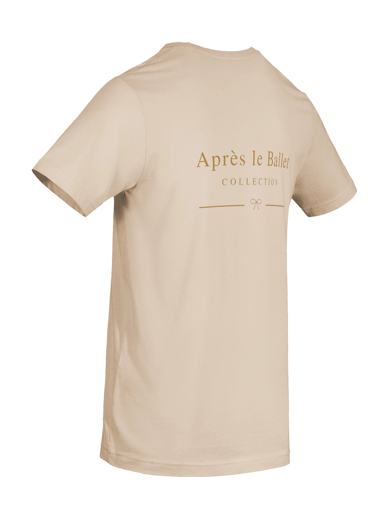 L’Atelier de Layla Bow T-Shirt, Gold Lettering product image (22)