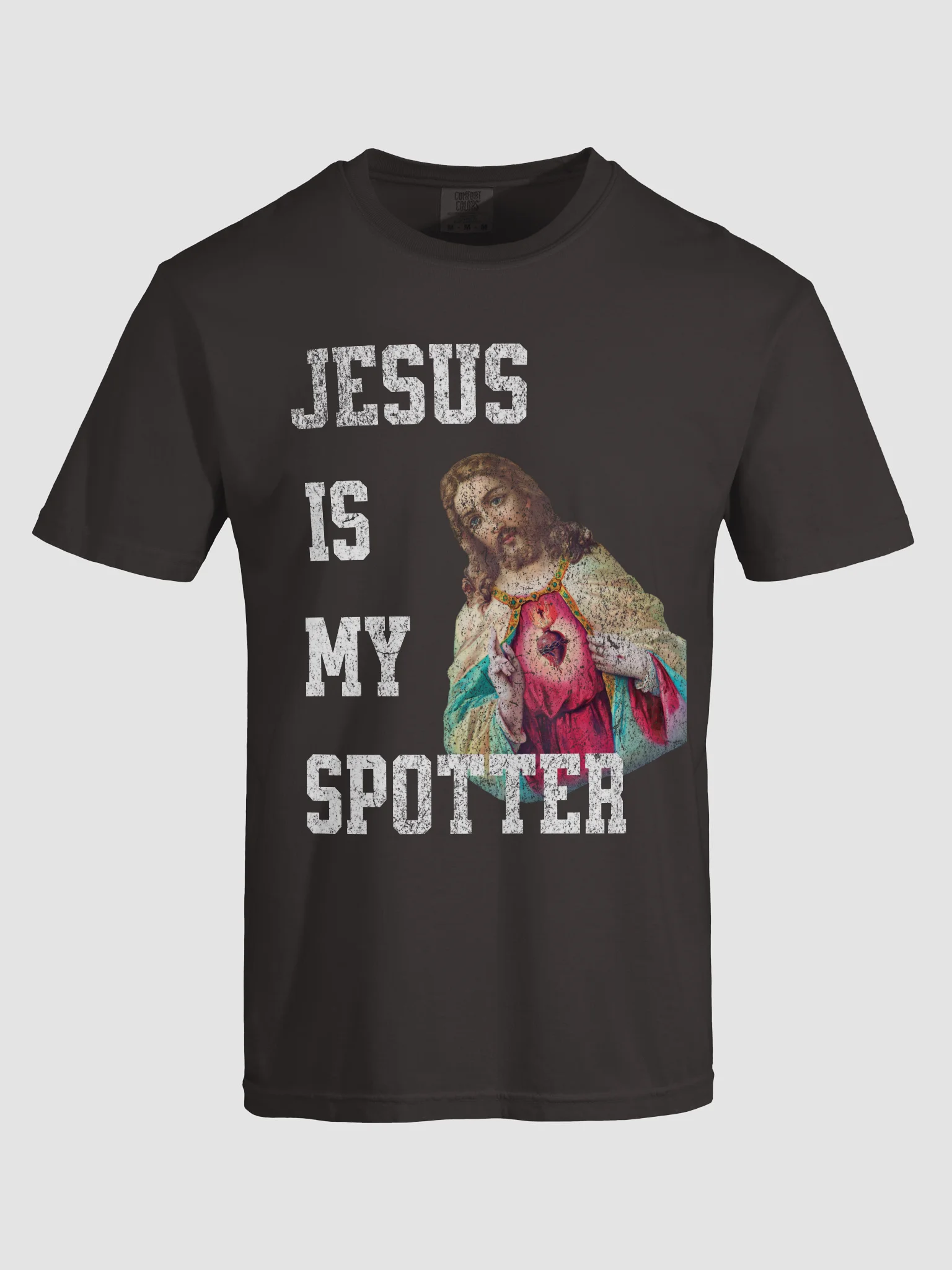 Jesus Is My Spotter Tee product image (5)
