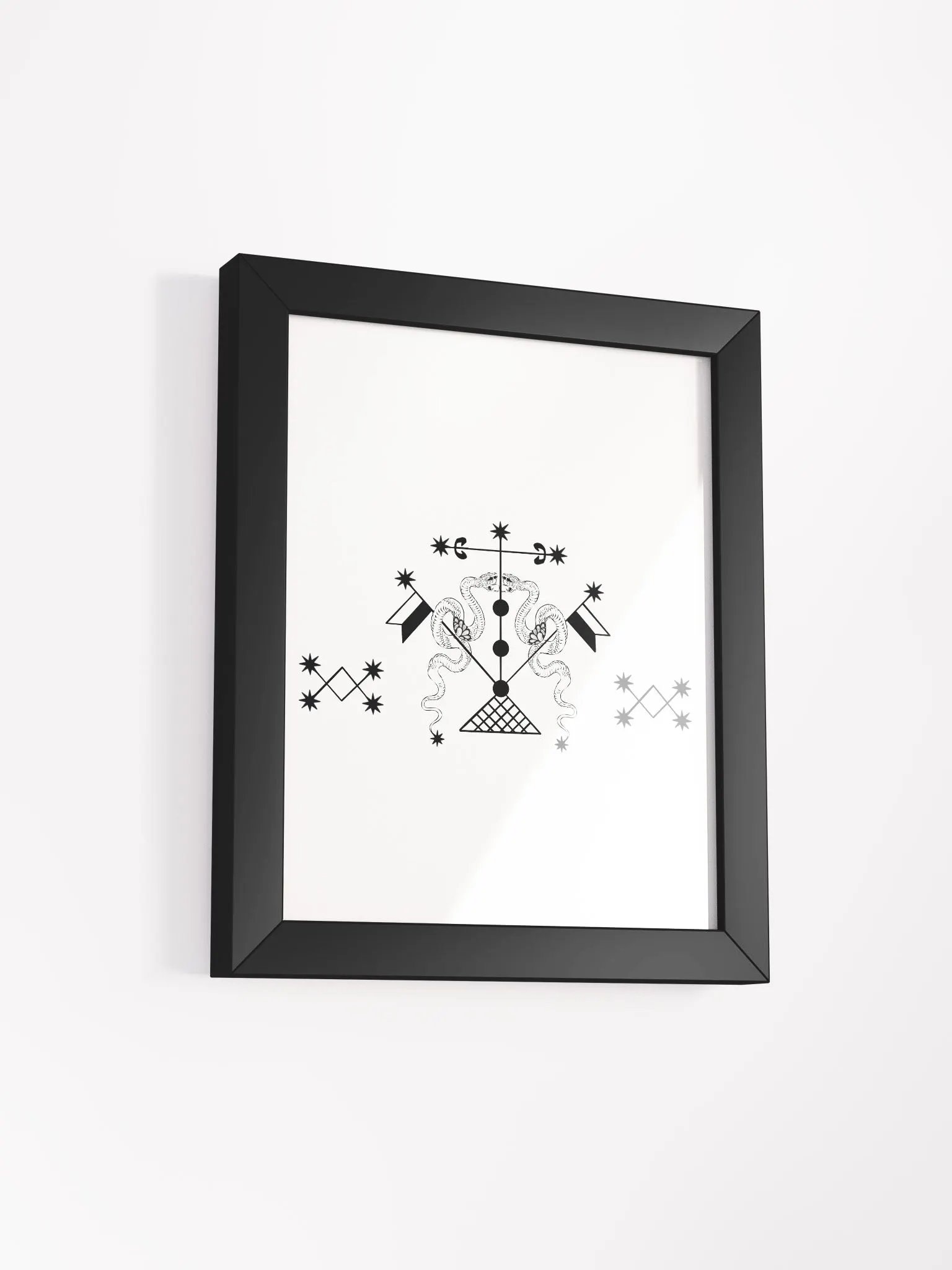 Frame with Sobo, Badè vèvè product image (24)