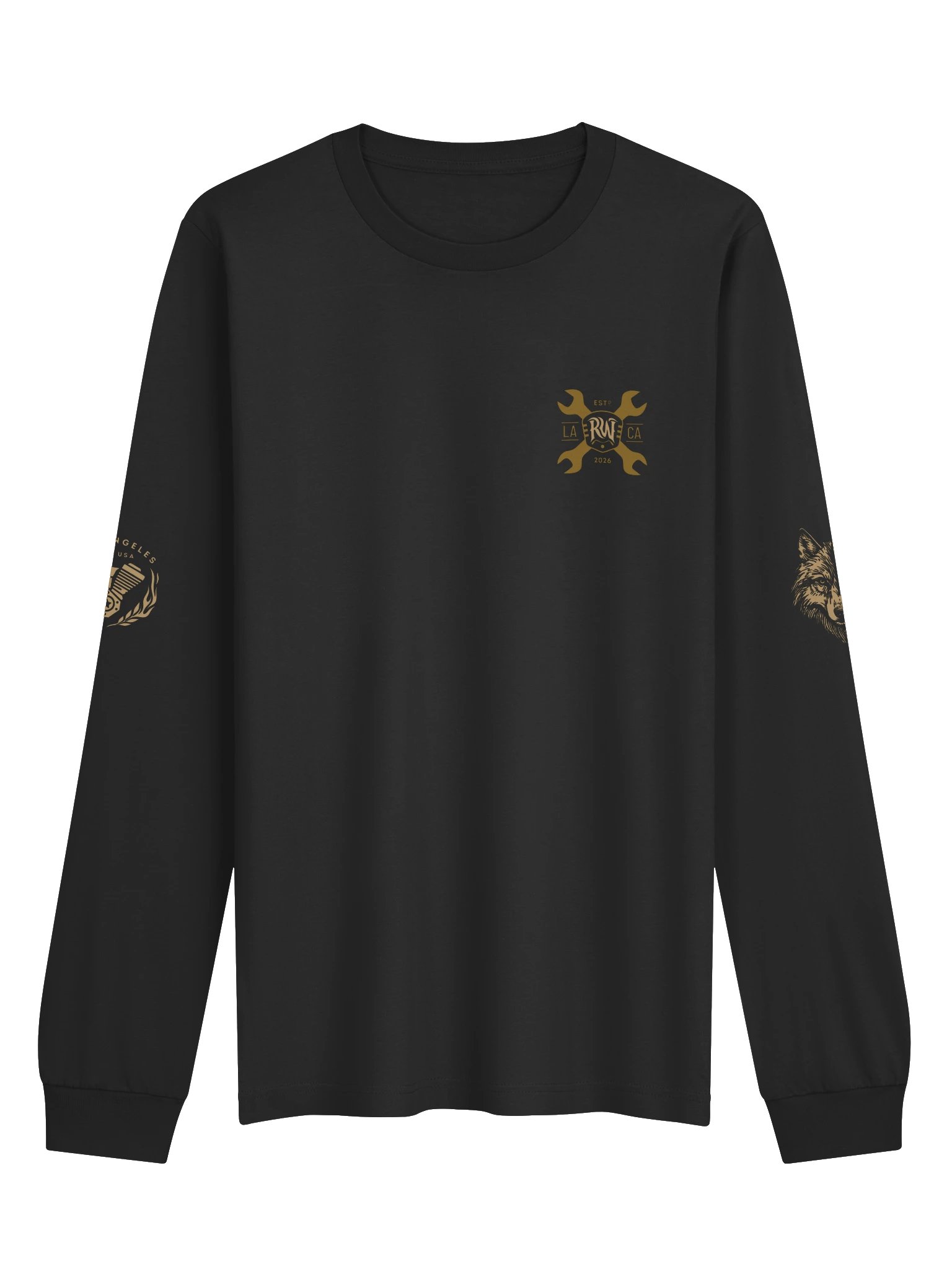 RideWolf Sugar Skull Long Sleeve product image (2)