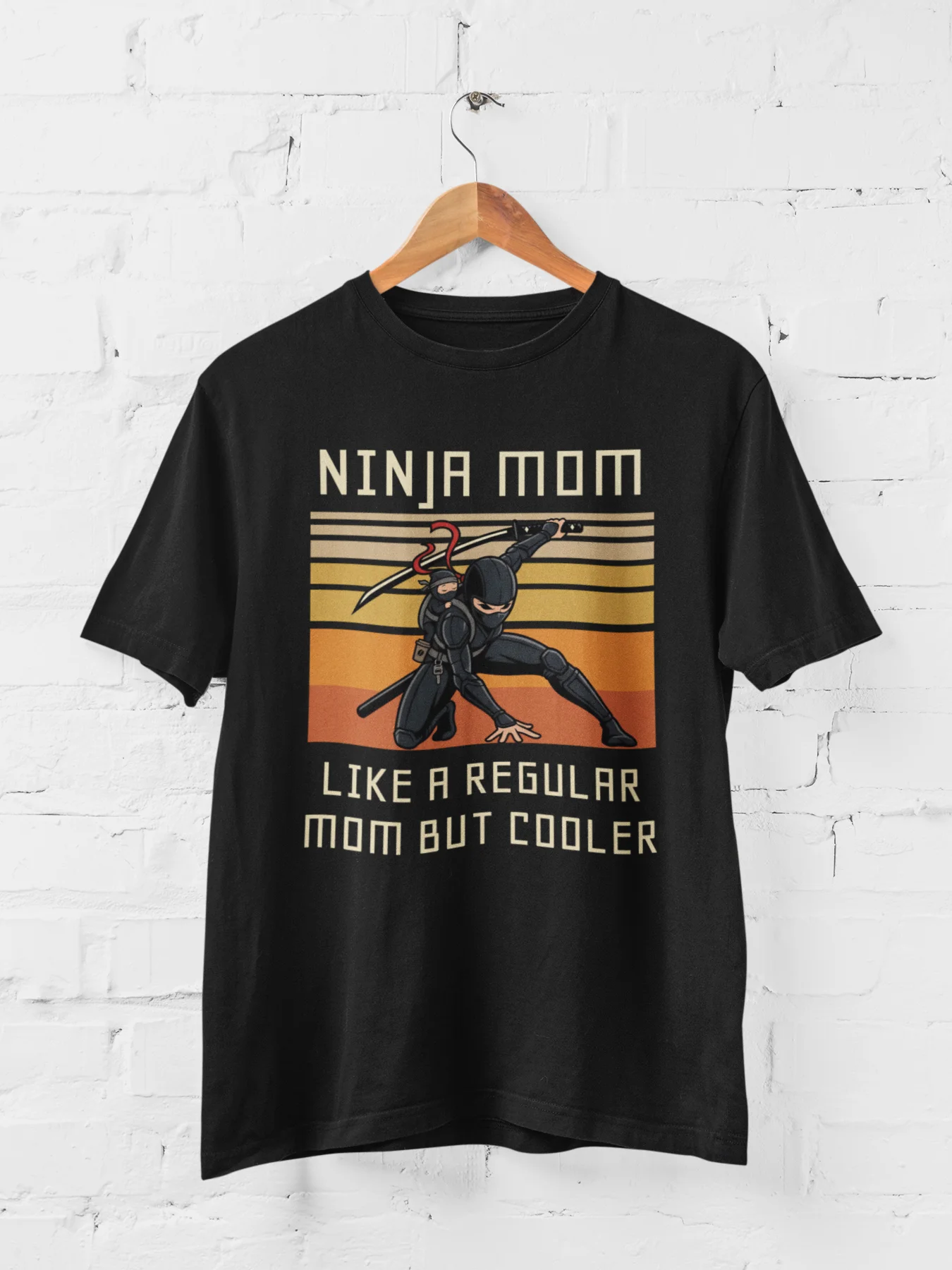 Ninja Mom Funny Tee product image (1)