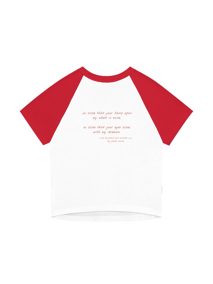 Love Sonnet Raglan Baby Tee product image (2)