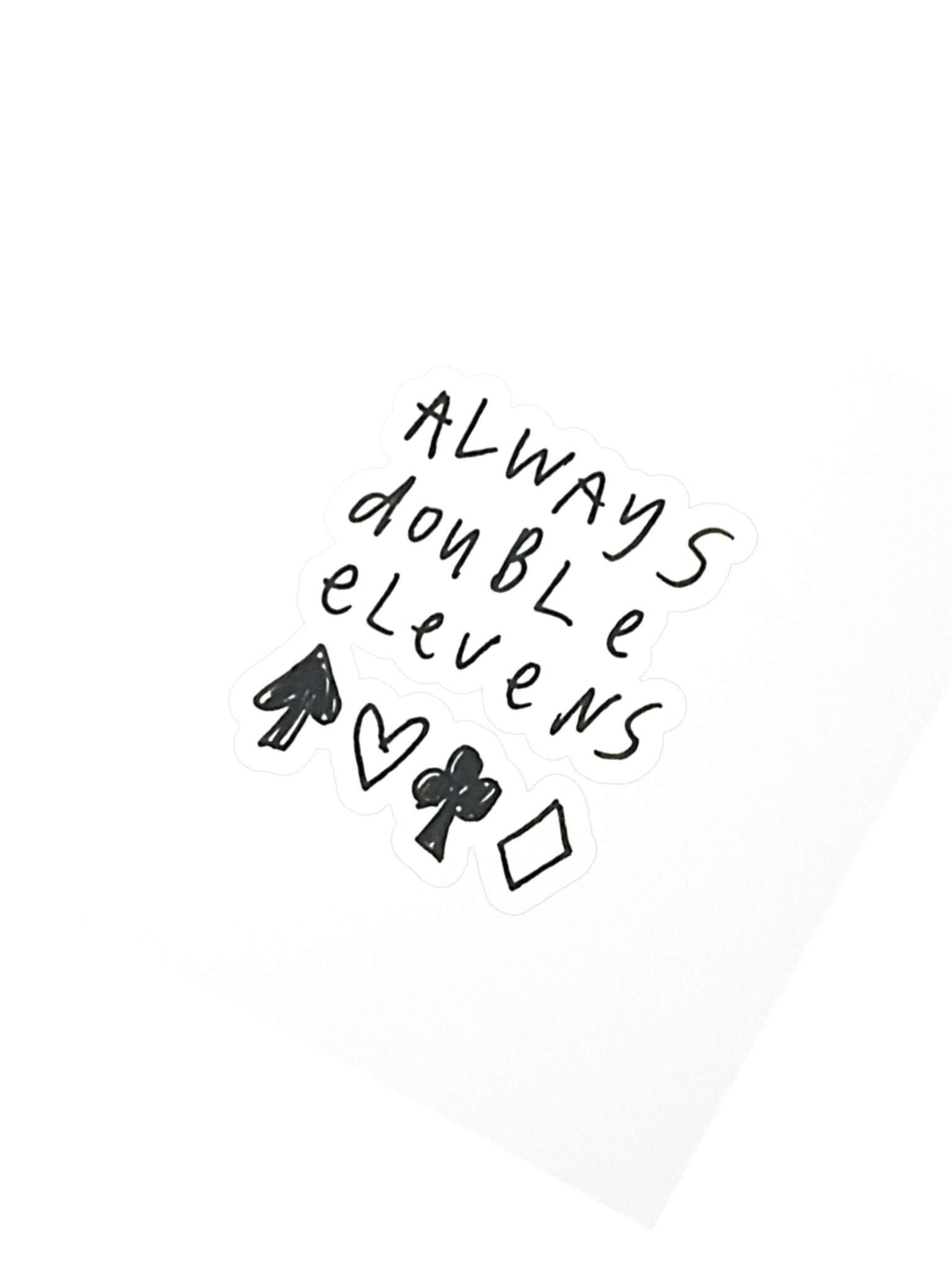 Nano Le Face x Madplay: Doublle 11s Sticker product image (8)