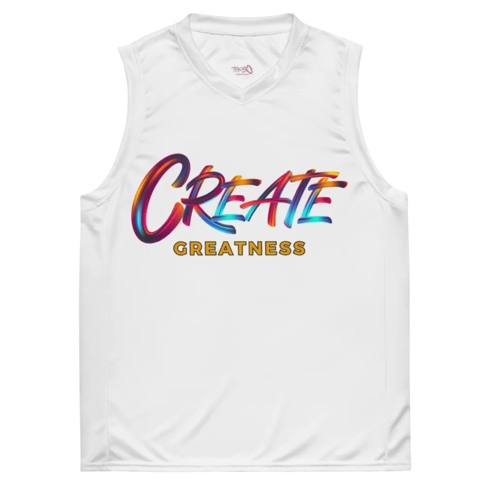 Create Greatness Energy Basketball Jersey product image (2)