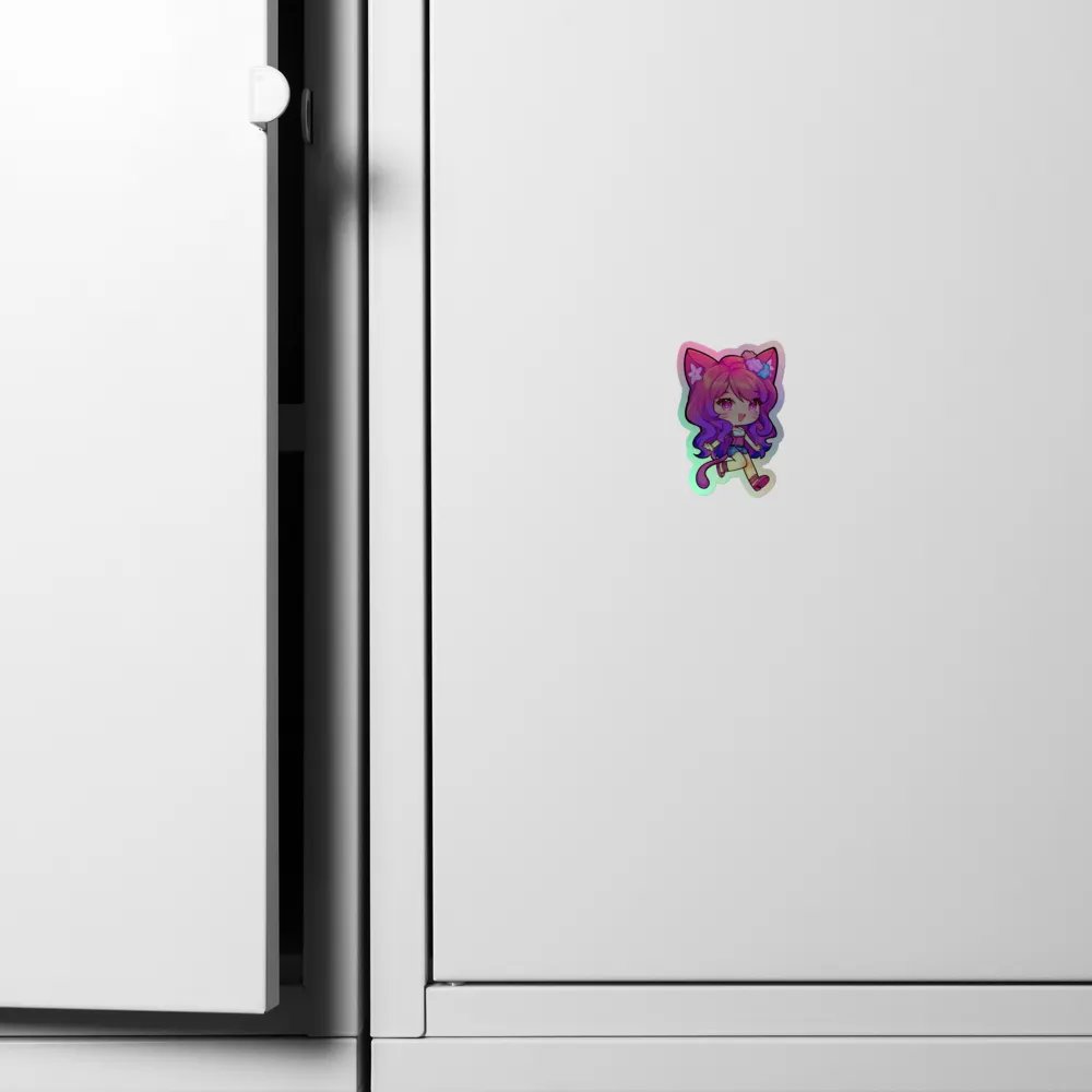 Hey! Holo Sticker product image (4)