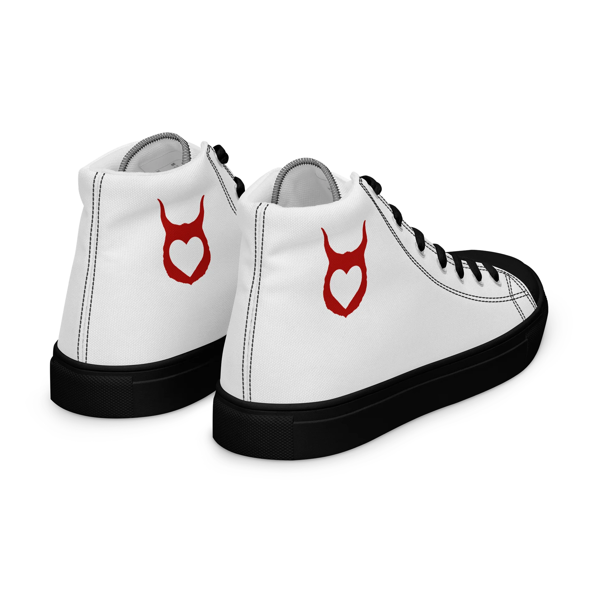 Mens - Cult Hearted Classic White High-Tops product image (8)