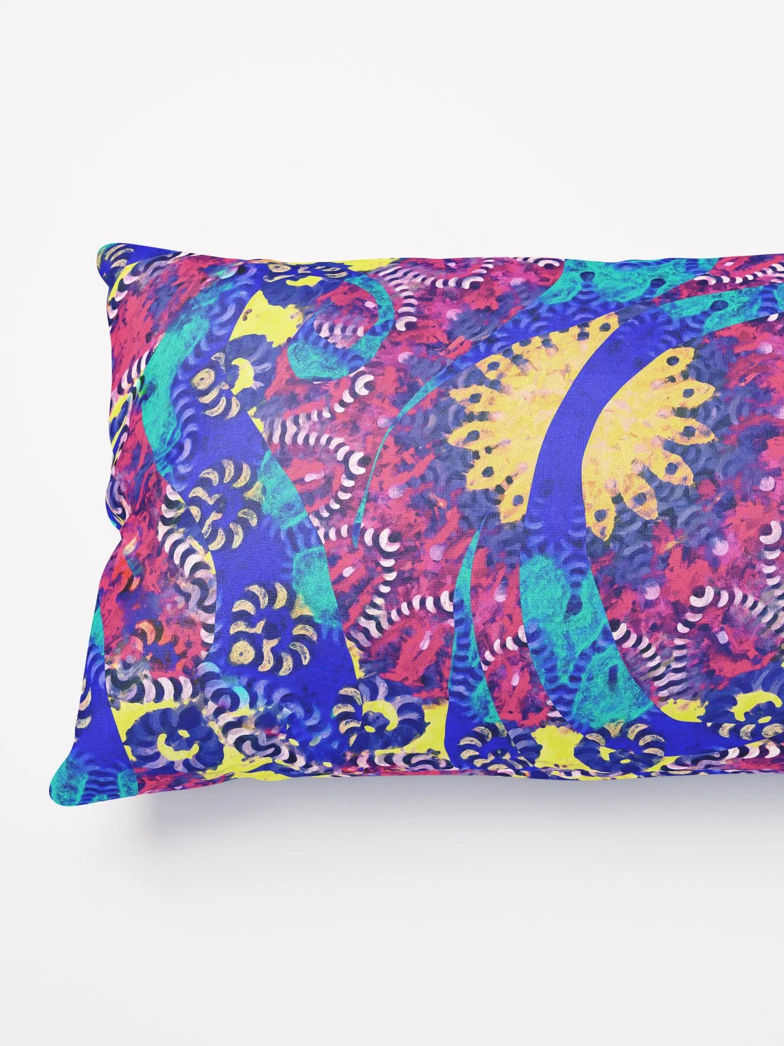 Caribbean Graffiti Throw Pillow product image (8)