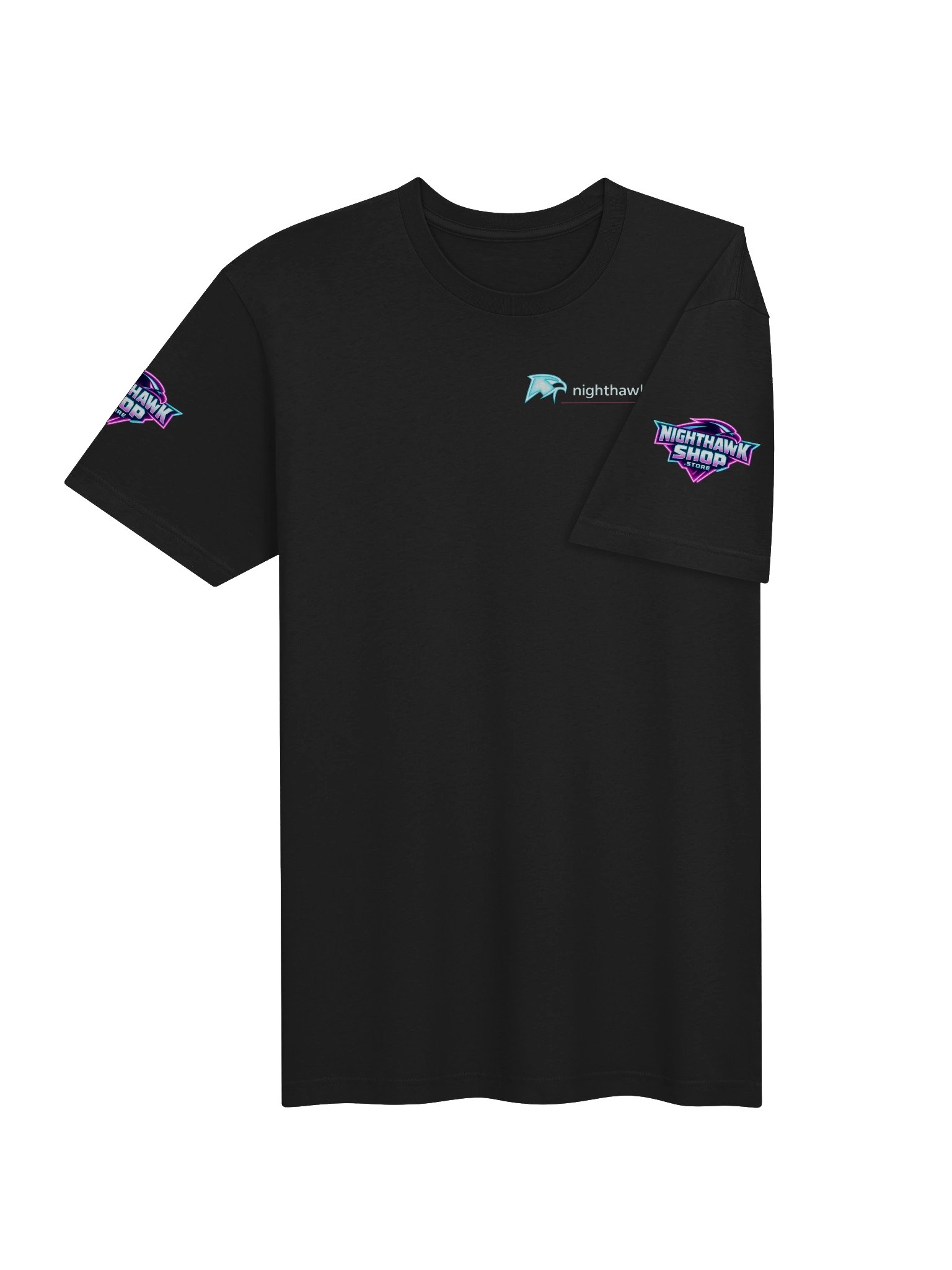 Glowing Night-Hawk Logo T-Shirt product image (4)