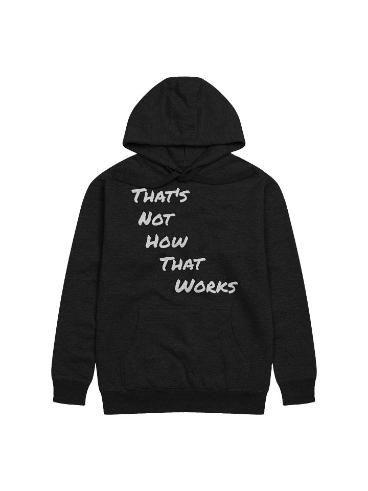 Critter Quote Pullover Hoodie (White Text) product image (1)