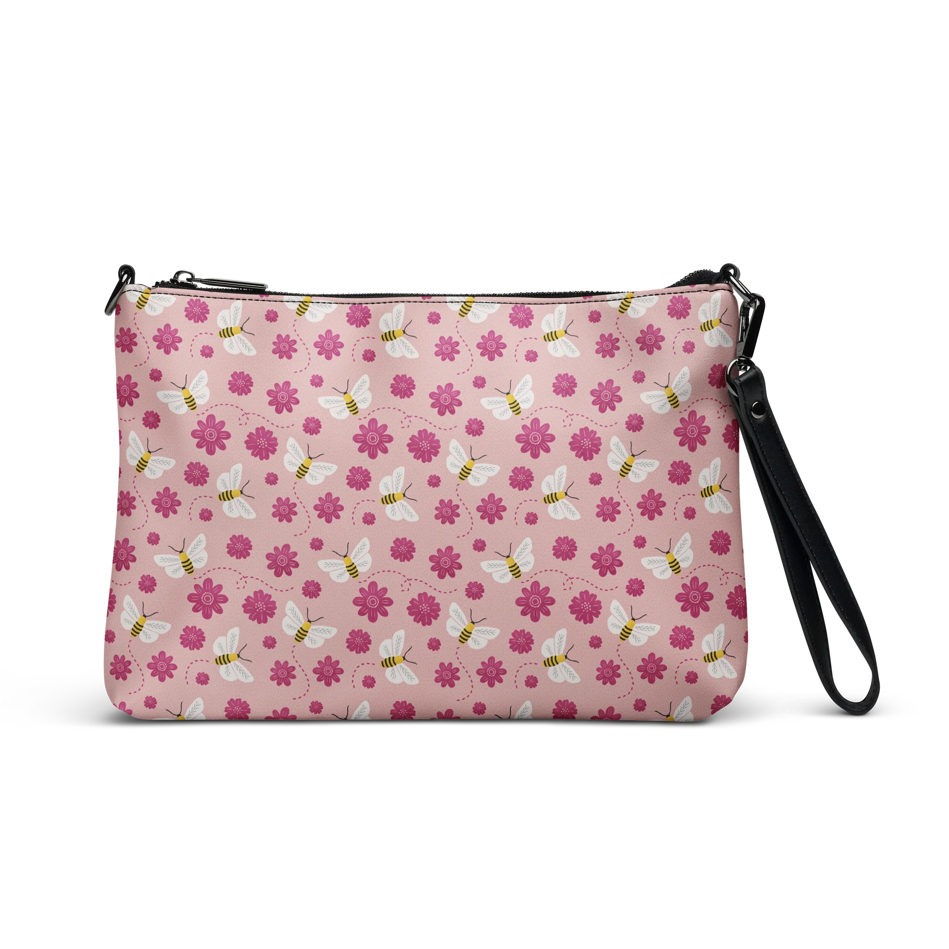 Little Pink Bees Crossbody Bag product image (1)