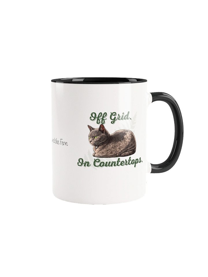 Off Grid. On Countertops. Two-toned color mug product image (2)