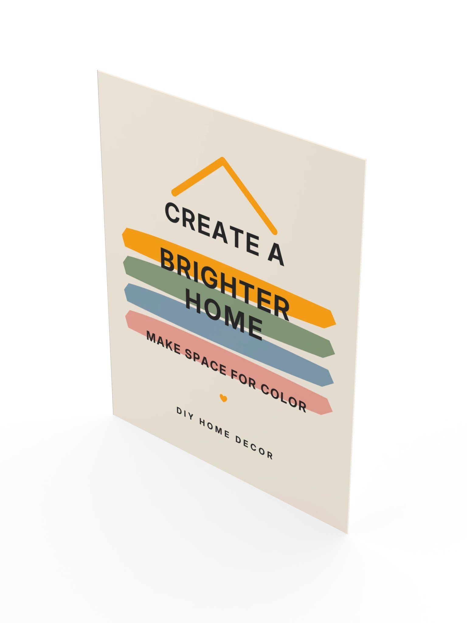 Create a Brighter Home Art Print product image (17)