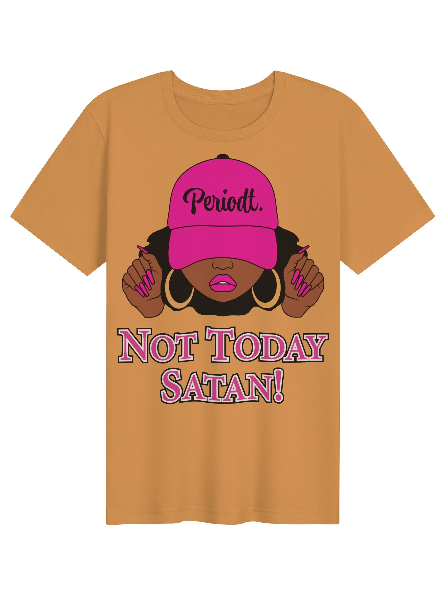 Not Today Satan V1, T-Shirt product image (1)