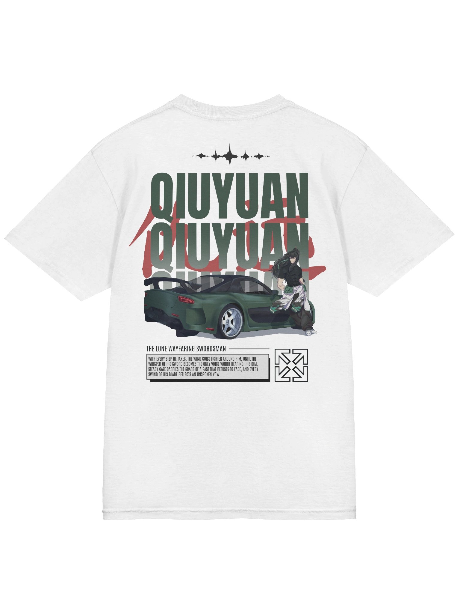 Qiu Yuan JDM T-Shirt (Light Colors) | Wuthering Waves Anime Streetwear product image (7)
