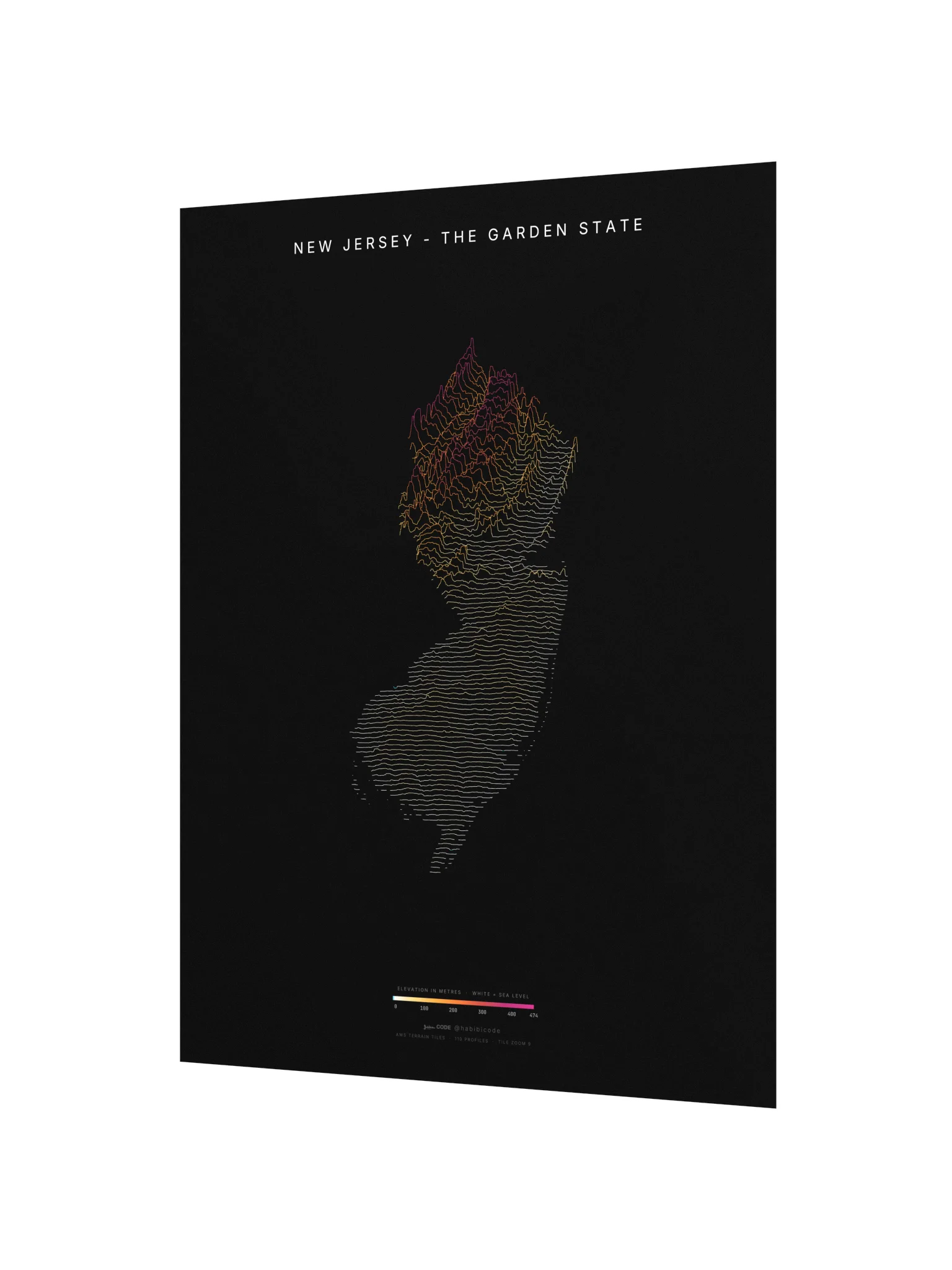 Ridgeline Poster - New Jersey product image (2)