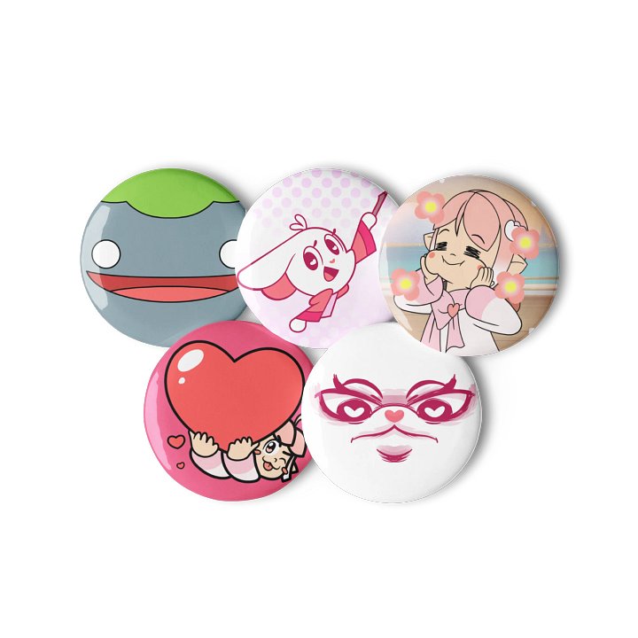 Bouncy2D Pin Set #1 product image (2)