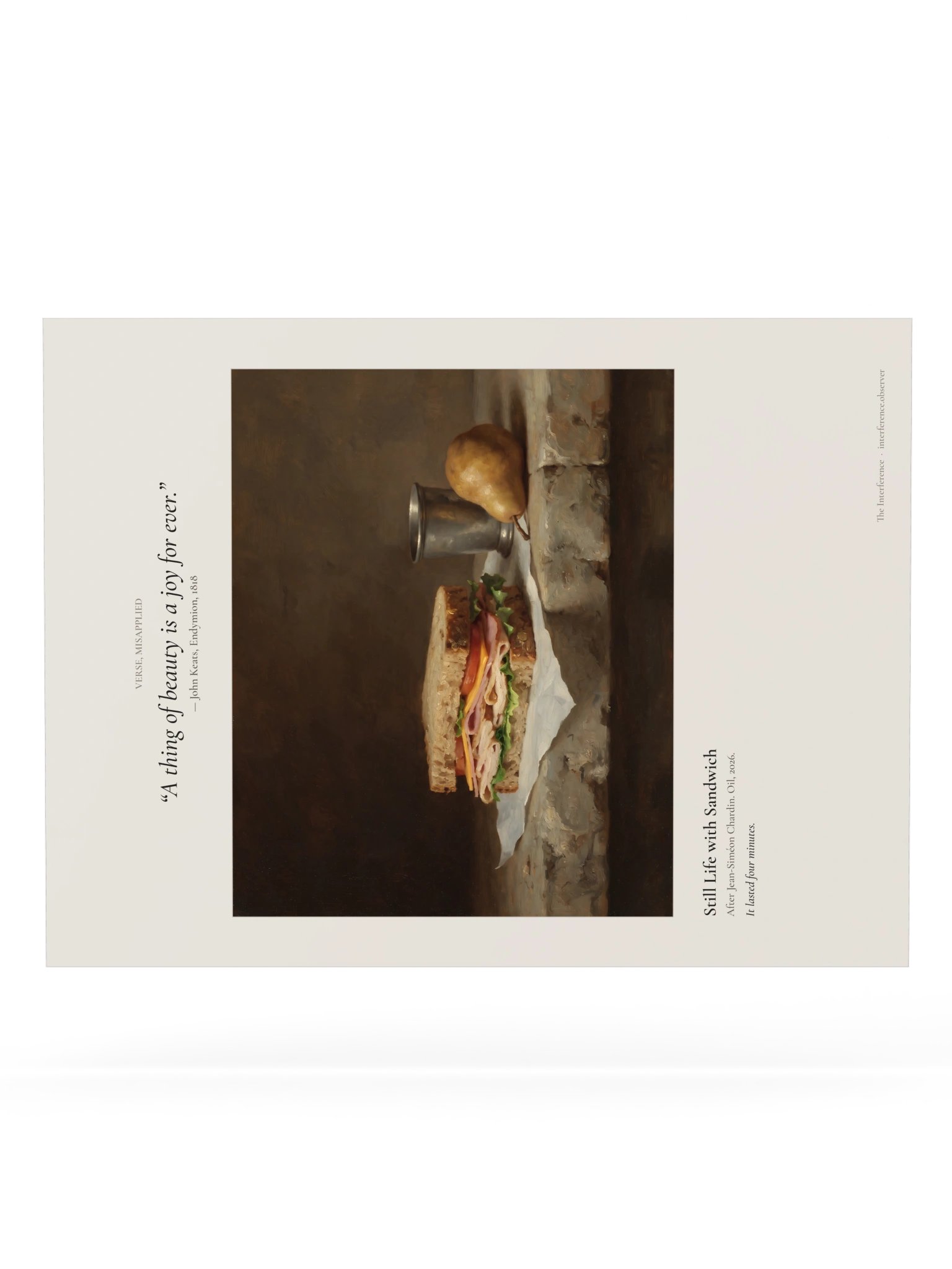 Still Life with Sandwich product image (7)