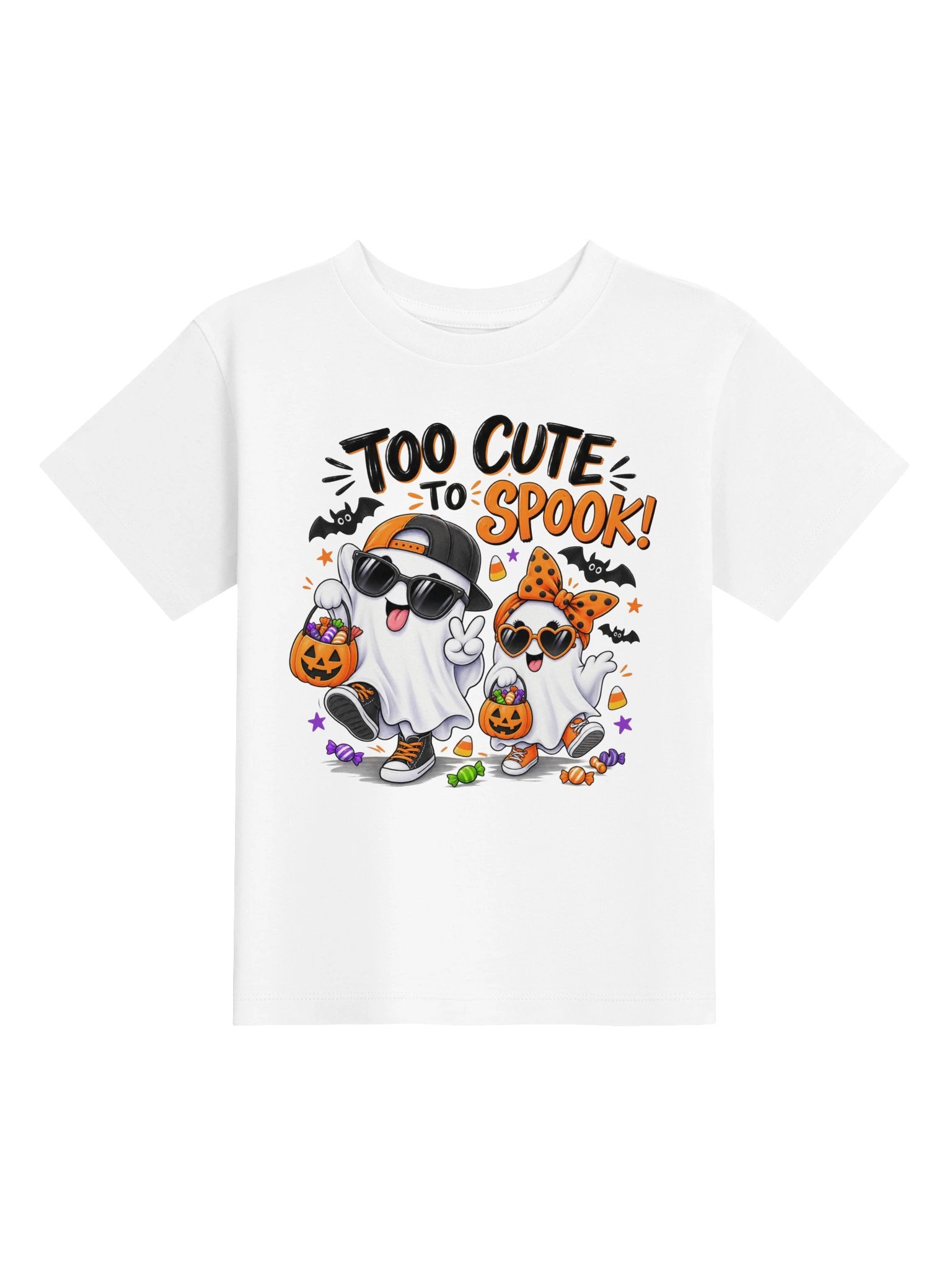Too Cute to Spook Toddler Tee product image (1)