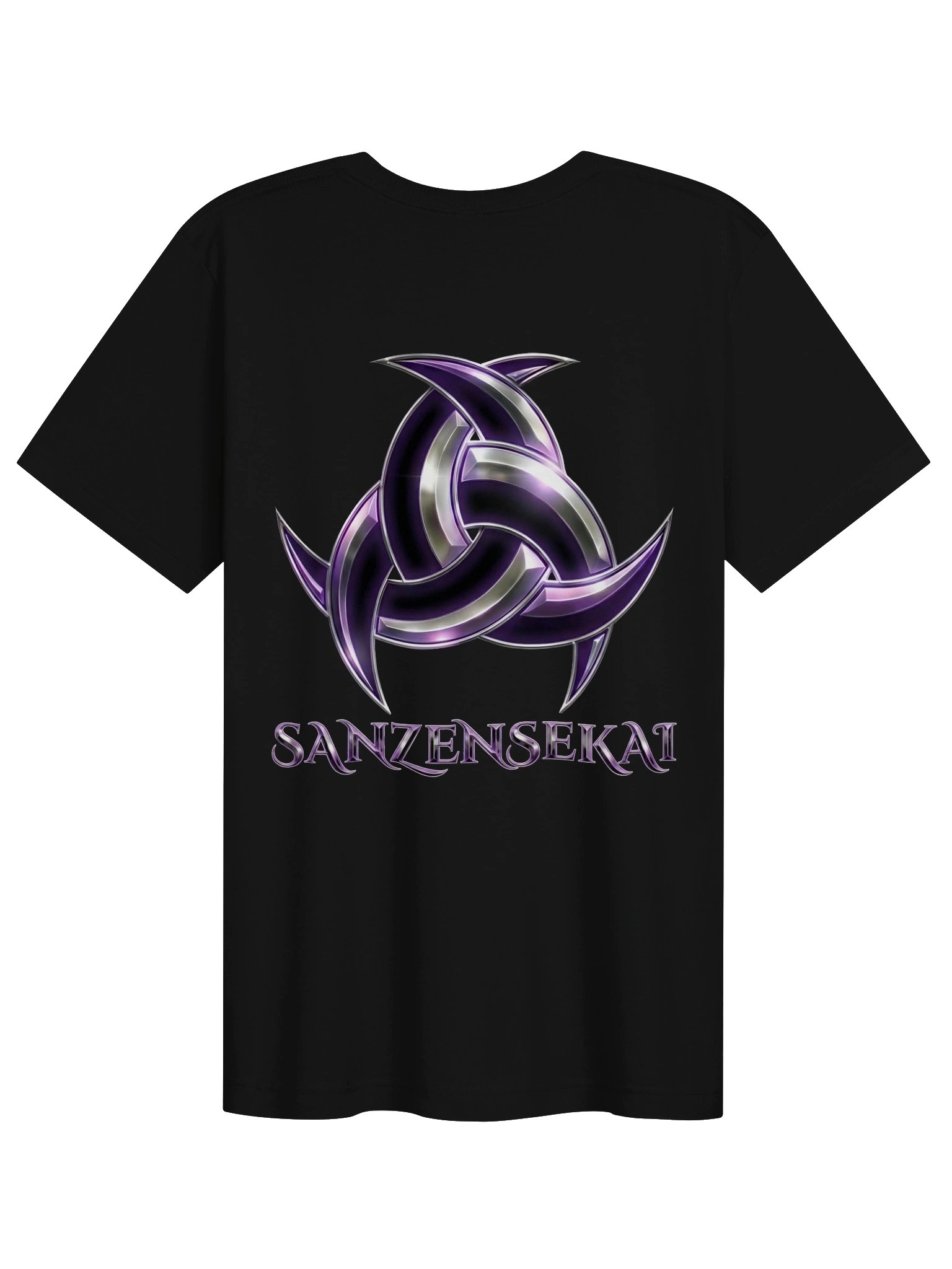 Sanzensekai Branded (back) Unisex Supersoft T-shirt product image (3)