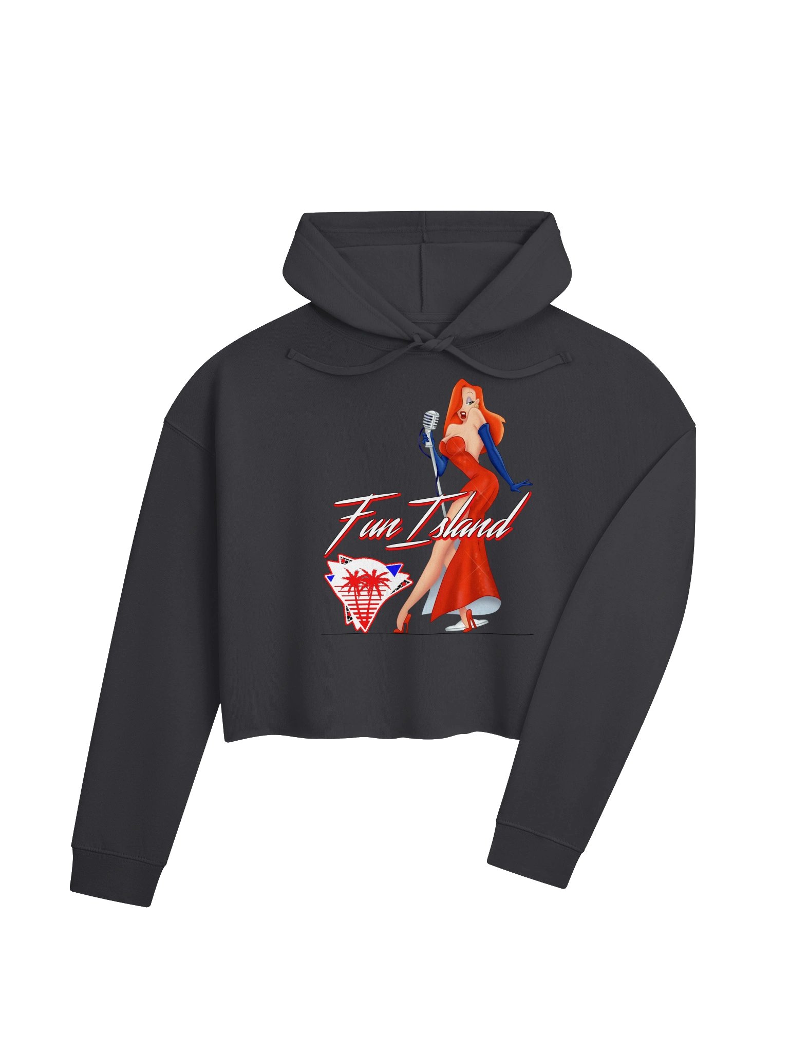 JESSICA RABBIT CROP HOODIE product image (4)