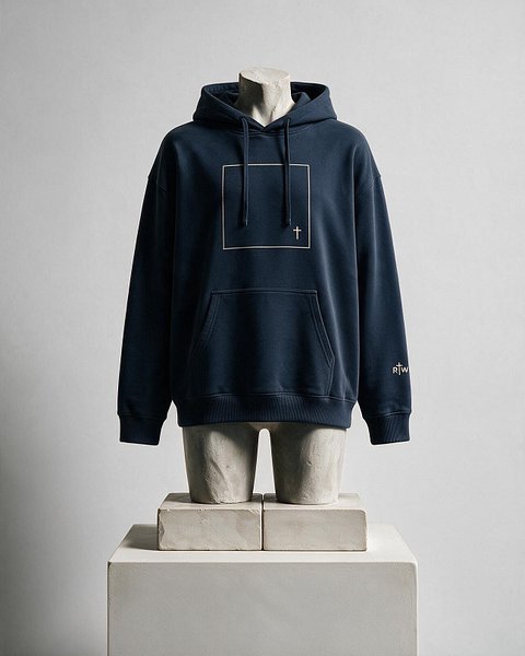 THE VOID ORGANIC-BLEND OVERSIZED UNISEX HOODIE