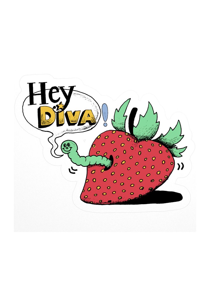 HEY DIVA STICKER product image (2)