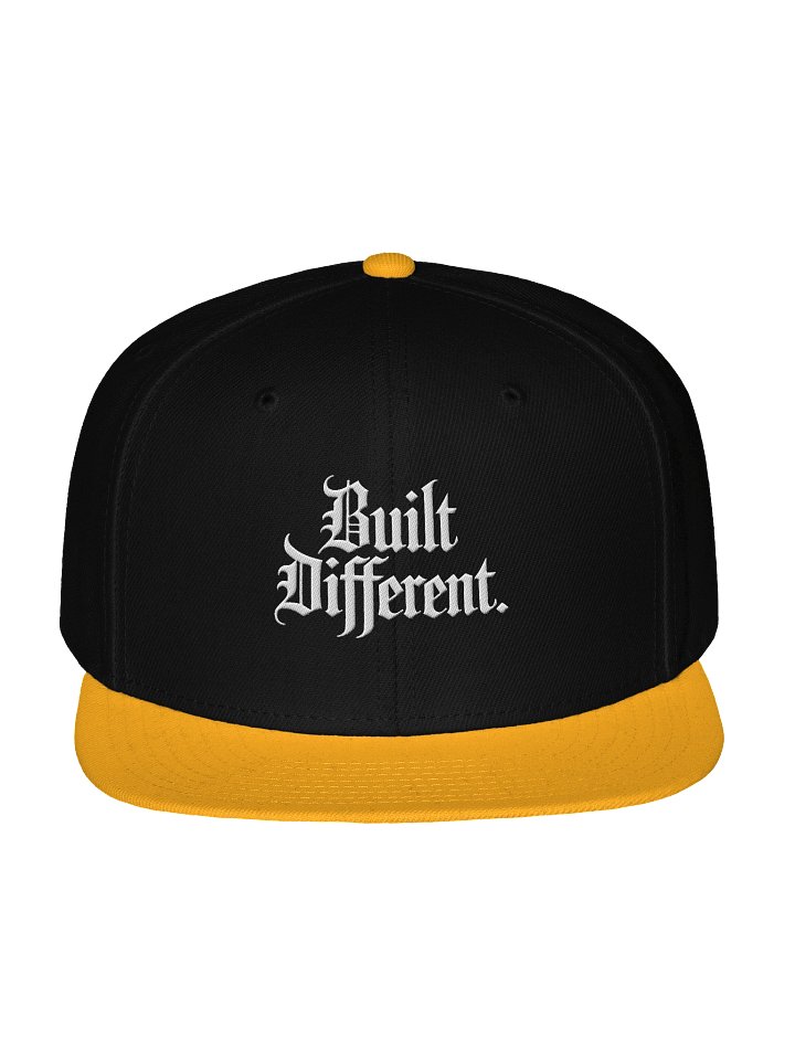 Built Different Gothic Snapback product image (6)